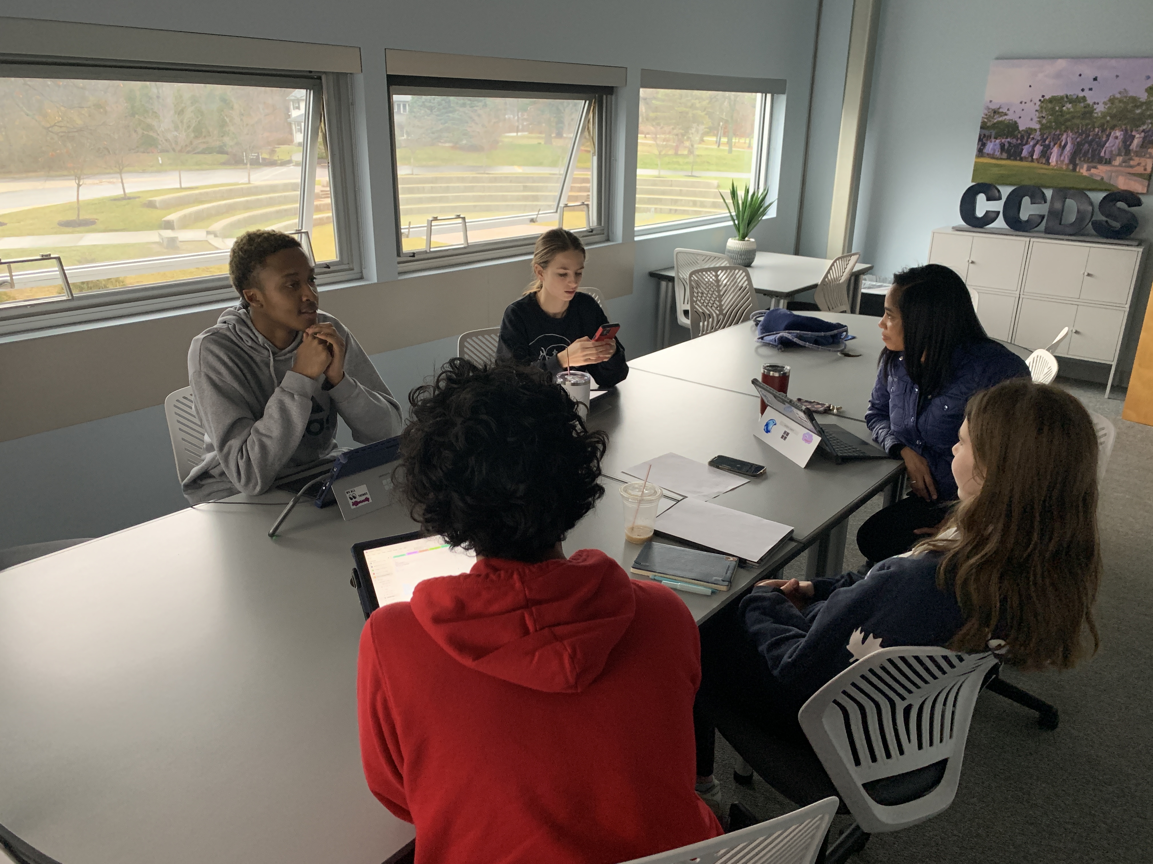 Communications Team meets
