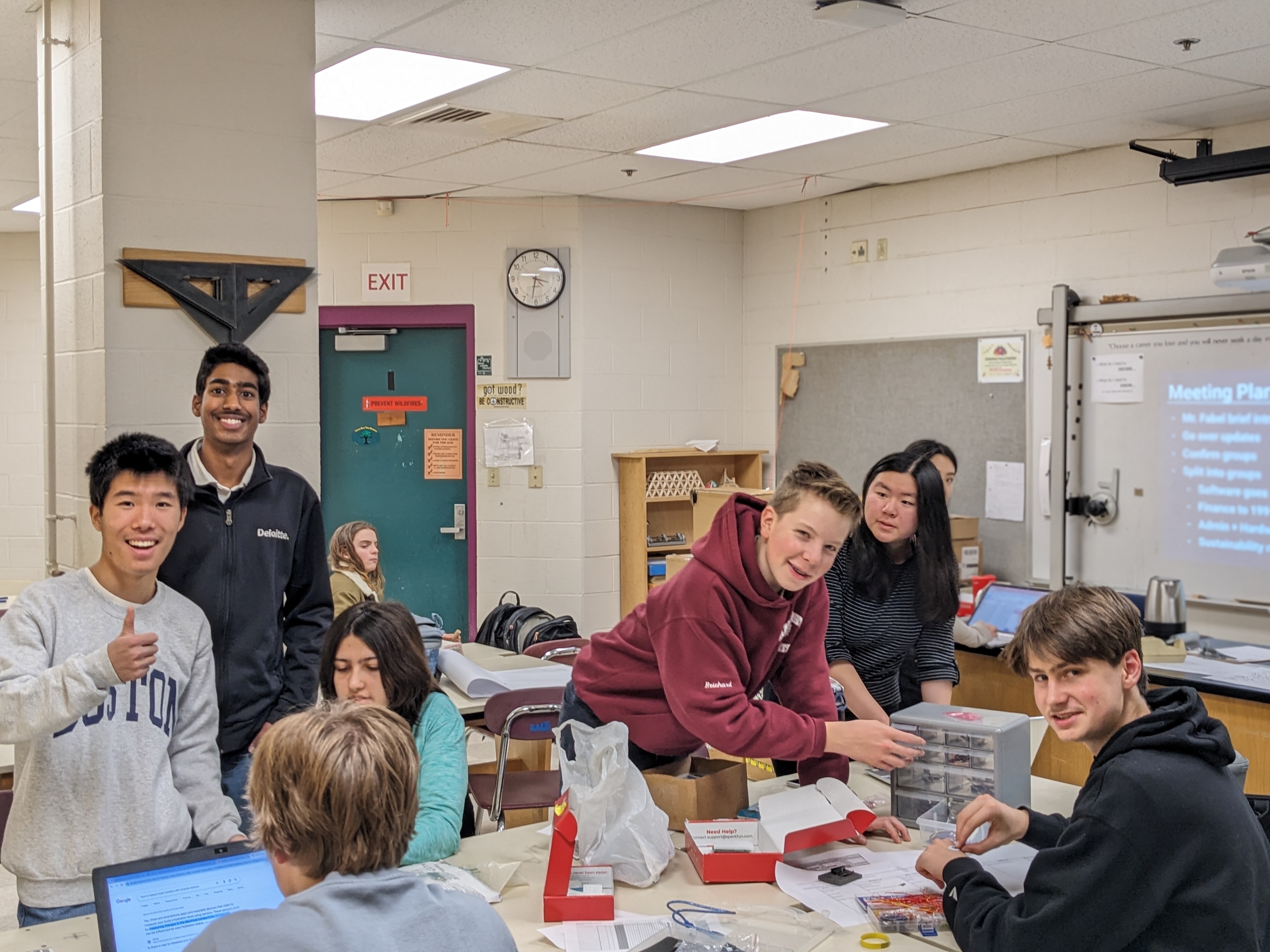 Our InvenTeam hard at work