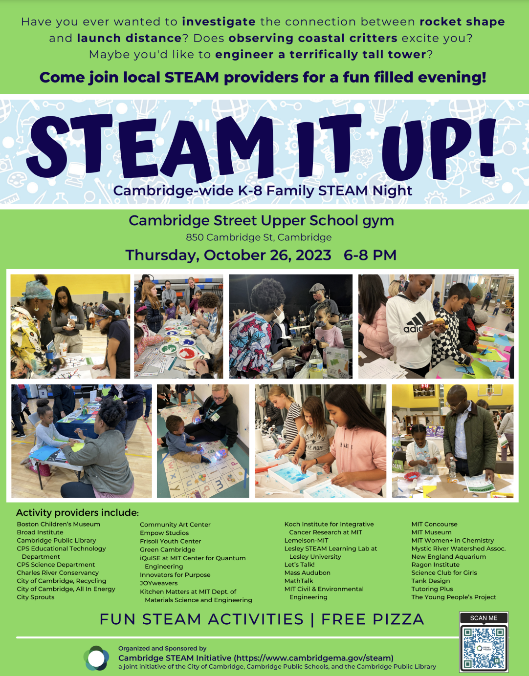 steam it up flyer