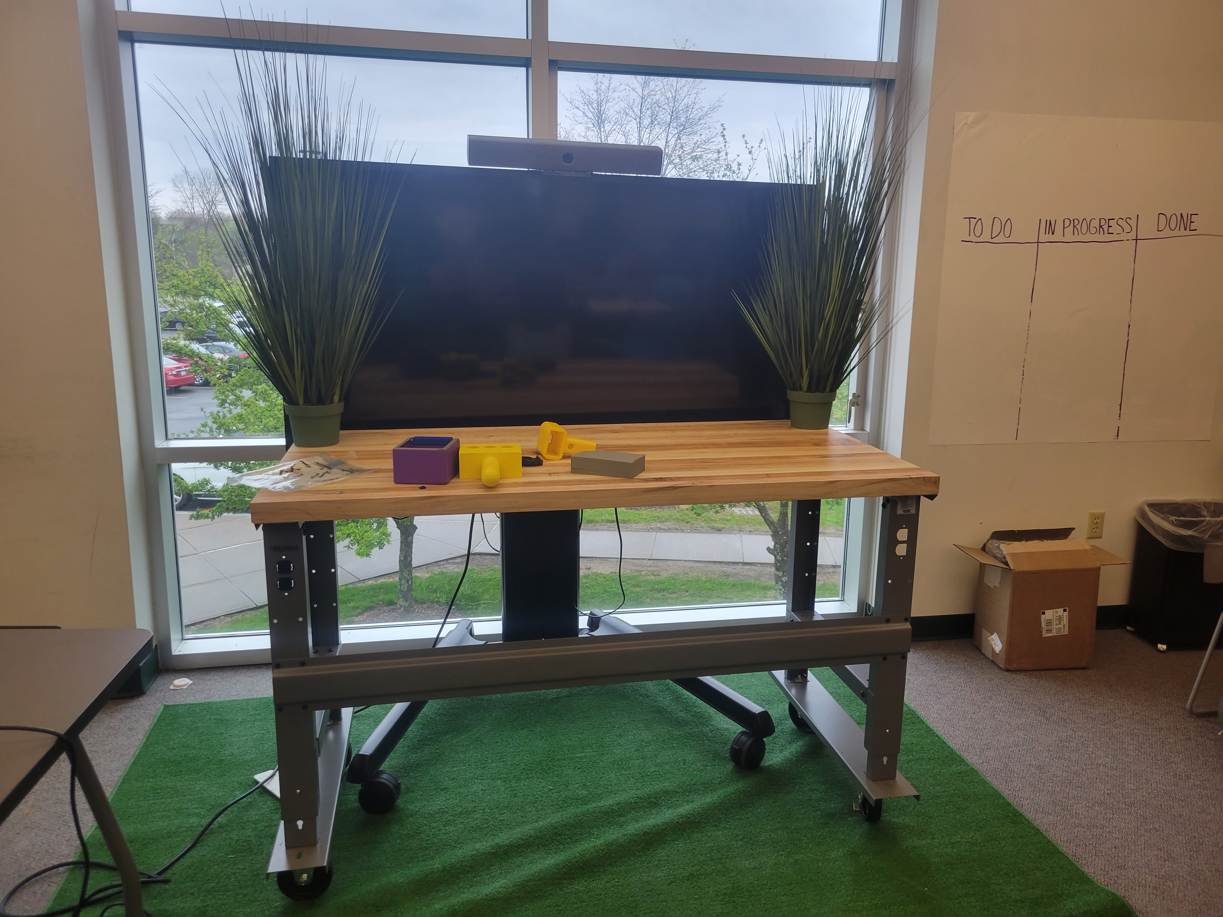 Current booth design