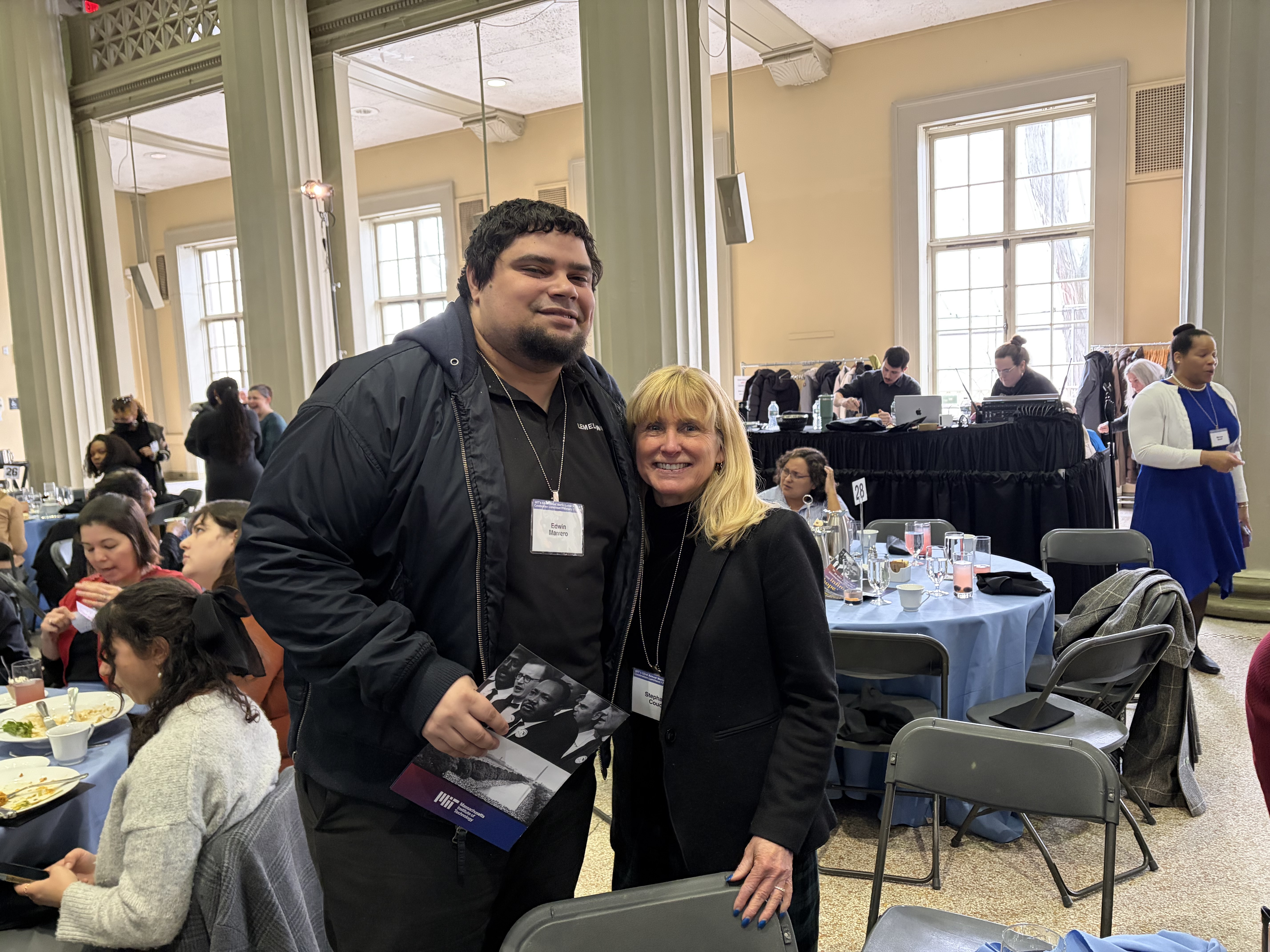 Edwin and Stephanie Couch at the MLK Luncheon
