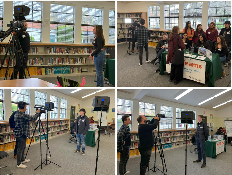 Answering questions and interviews from media on Dec 7th