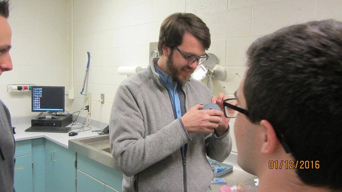 [Showing off our laboratory]