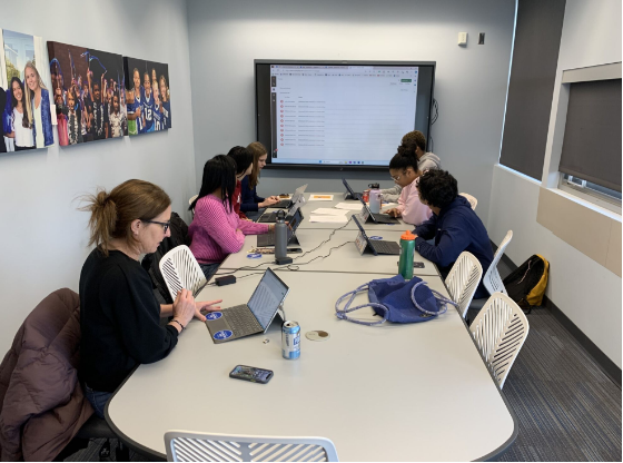 Team works on donations system