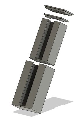 Blown out 3d model