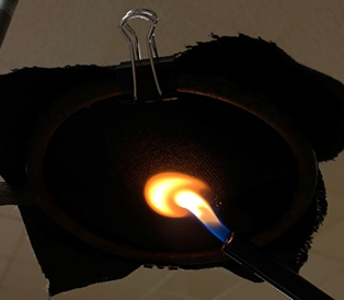 burn test