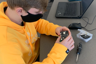 Assembling a raspberry pi