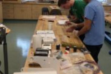 Initial fabrication ROV
