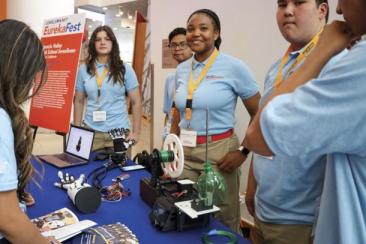 Ygnacio Valley team displays their prototype at EurekaFest